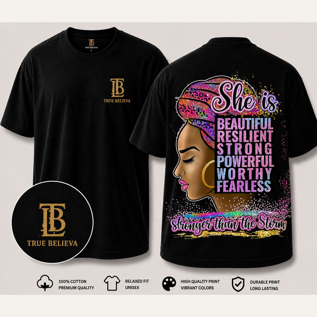 True Believa Faith Collection T-shirt