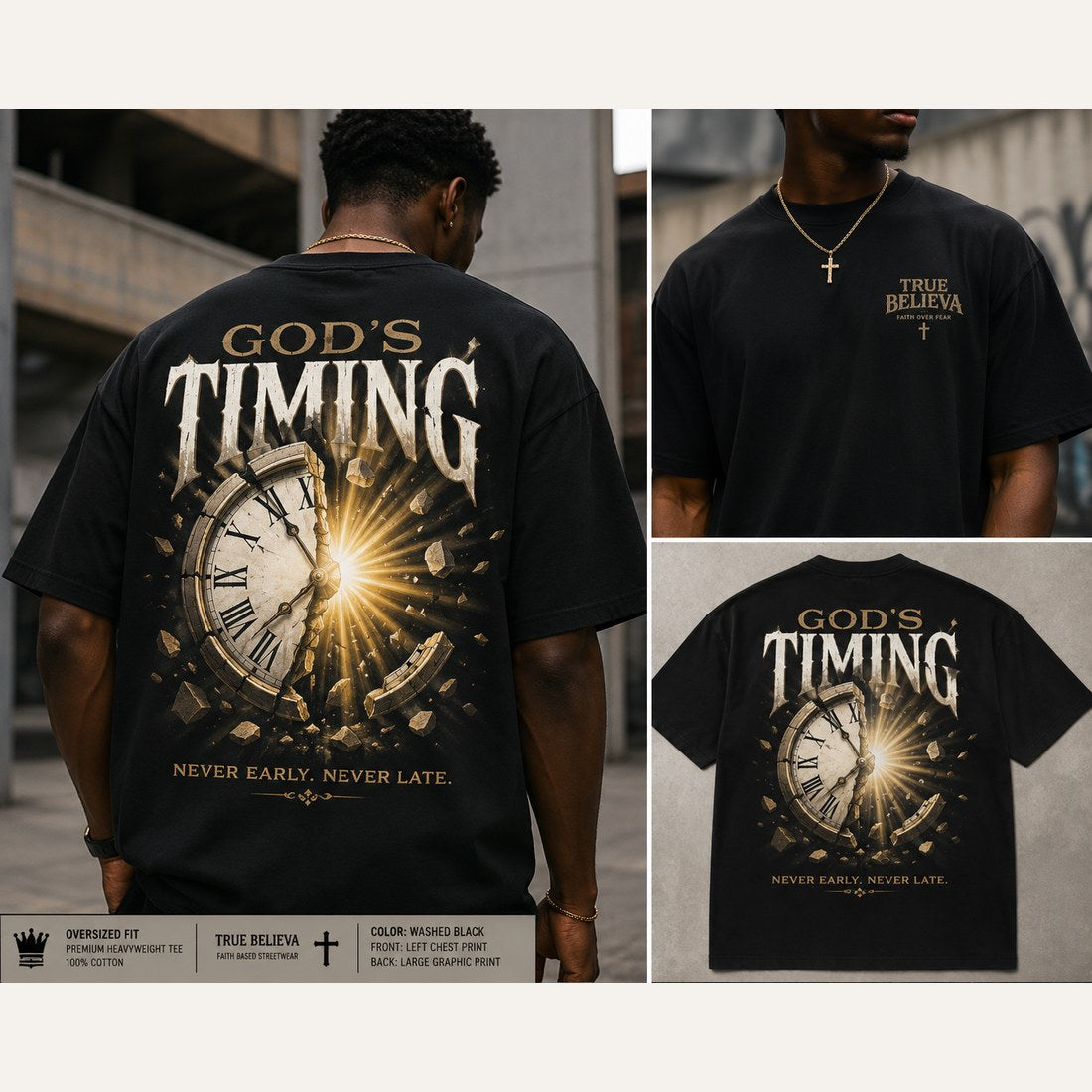 True Believa Faith Collection T-shirt