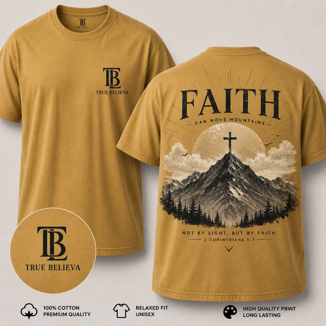 True Believa Faith Collection T-shirt